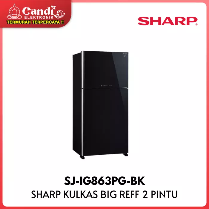 KULKAS BIG REFF 2 PINTU SHARP